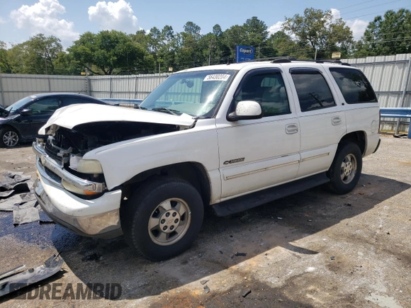 2002 Chevrolet Tahoe LT with VIN 1GNEC13Z82R178905, listed as a Copart auction lot 56430204 with 0 mi miles and Salvage Title. Bid and sale history available at carsss.com. Image 1.