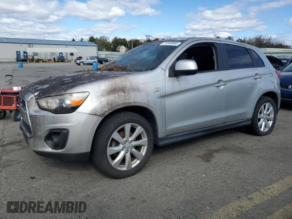 2014 Mitsubishi Outlander Sport ES with VIN 4A4AR3AU4EE009123, listed as a Copart auction lot 76340684 with 132,896 mi miles and Clean Title. Bid and sale history available at carsss.com. Image 1.
