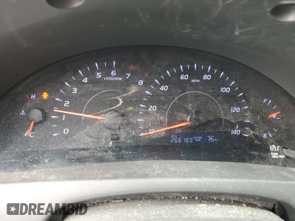 2010 Toyota Camry with VIN 4T1BF3EK0AU529084, listed as a Copart auction lot 57085545 with 266,165 mi miles and Clean Title. Bid and sale history available at DreamBid. Image 9.