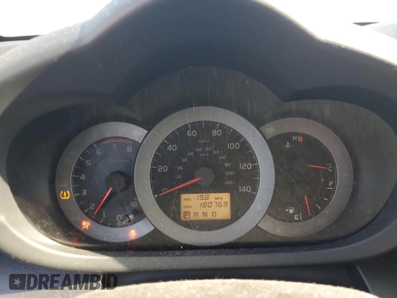 2010 Toyota RAV4 Sport with VIN JTMWF4DVXA5018466, listed as a Copart auction lot 62747385 with 180,769 mi miles and Salvage title. Bid and sale history available at DreamBid. Image 9.