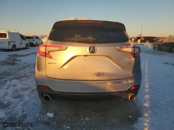 2023 Acura RDX w/A-Spec Package with VIN 5J8TC1H62PL006458, listed as a Copart auction lot 87893995 with 9,407 mi miles and Salvage Title. Bid and sale history available at carsss.com. Image 6.