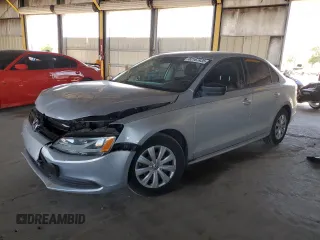 2014 Volkswagen Jetta S with VIN 3VW2K7AJ3EM335581, listed as a Copart auction lot 62167435 with 75,982 mi miles and Clean title. Bid and sale history available at DreamBid. Image 1.