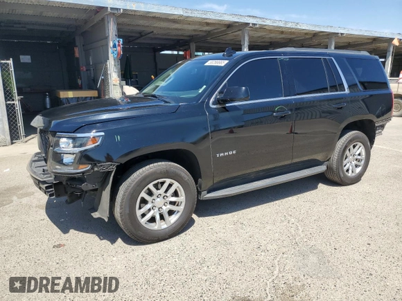 2017 Chevrolet Tahoe LS with VIN 1GNSCAEC4HR248971, listed as a Copart auction lot 58266665 with 94,377 mi miles and Salvage title. Bid and sale history available at DreamBid. Image 1.