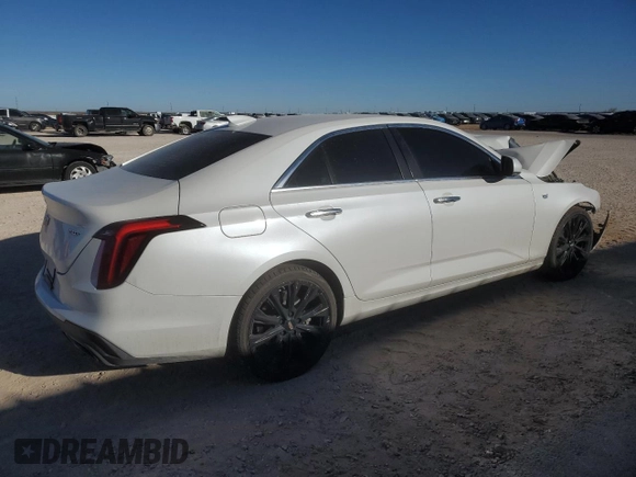 2021 Cadillac CT4 Luxury z VIN 1G6DA5RK1M0109270, wystawiony jako Copart lot #85874144 z przebiegiem 79 067 mil mil oraz Szkoda całkowita • Salvage title. Historia ofert i sprzedaży dostępna na DreamBid. Obrazek 3.