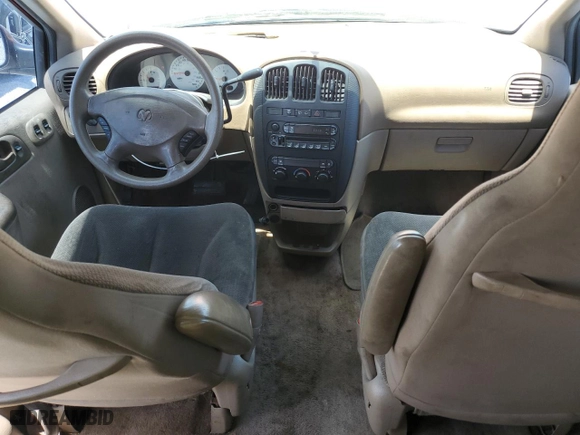 2002 Dodge Caravan SE with VIN 1B4GP253X2B696248, listed as a Copart auction lot 53953705 with 192,851 mi miles and Clean Title. Bid and sale history available at carsss.com. Image 8.