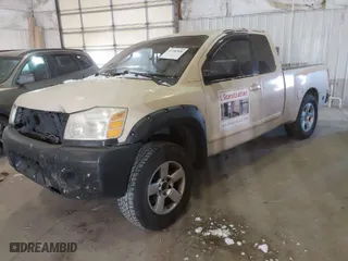 2004 Nissan Titan XE with VIN 1N6AA06A54N515521, listed as a IAAI auction lot 41382806 with 1 mi miles. Bid and sale history available at carsss.com. Image 2.