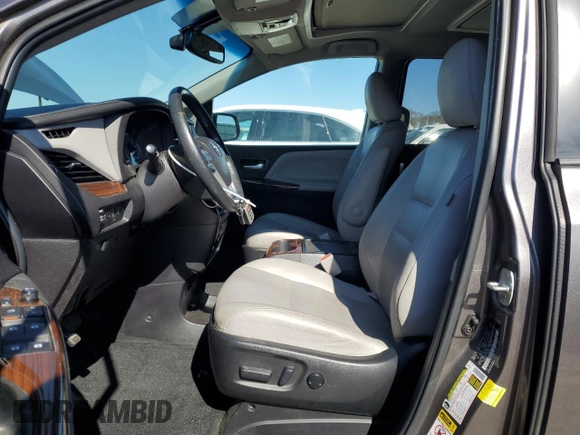 2015 Toyota Sienna Limited with VIN 5TDDK3DCXFS098042, listed as a Copart auction lot 48187255 with 74,509 mi miles and Salvage Title. Bid and sale history available at DreamBid. Image 7.