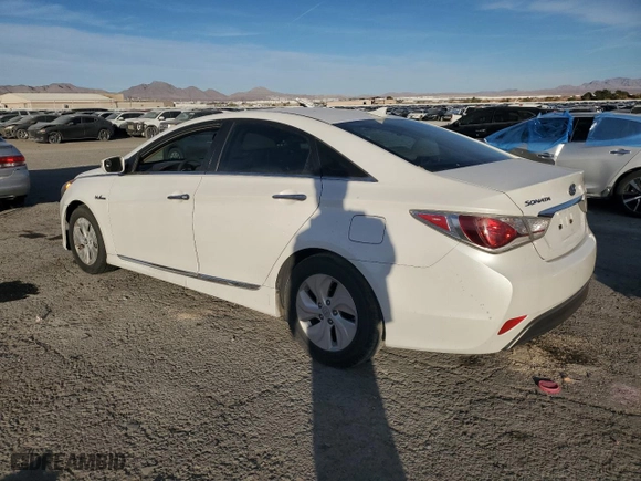 2014 Hyundai Sonata Hybrid Limited with VIN KMHEC4A43EA108356, listed as a Copart auction lot 82448884 with 0 mi miles and Salvage Title. Bid and sale history available at carsss.com. Image 2.