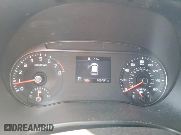 2020 Kia Soul S with VIN KNDJ23AUXL7039336, listed as a Copart auction lot 51319845 with 103,494 mi miles and Salvage Title. Bid and sale history available at DreamBid. Image 9.