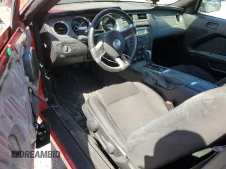 2013 Ford Mustang V6 with VIN 1ZVBP8EM2D5203895, listed as a Copart auction lot 55858695 with 110,219 mi miles and Salvage title. Bid and sale history available at DreamBid. Image 8.