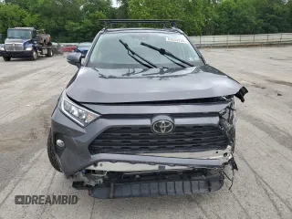 2021 Toyota RAV4 XLE Premium with VIN 2T3A1RFV2MC162689, listed as a Copart auction lot 63643255 with 24,735 mi miles and Salvage title. Bid and sale history available at DreamBid. Image 5.