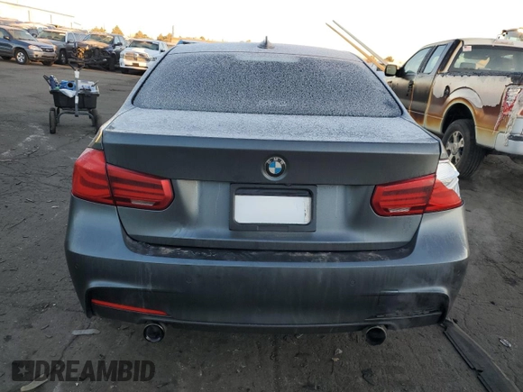 2015 BMW 3 Series 335i xDrive with VIN WBA3B9G50FNR93148, listed as a Copart auction lot 43571925 with 119,092 mi miles and Salvage Title. Bid and sale history available at carsss.com. Image 6.