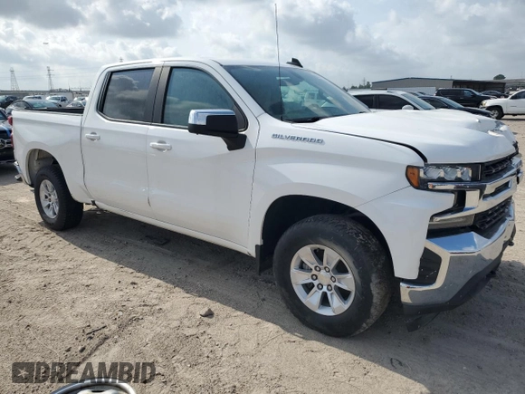 2019 Chevrolet Silverado 1500 LT with VIN 3GCPYDEK9KG115624, listed as a Copart auction lot 55501285 with 166,550 mi miles and Clean Title. Bid and sale history available at carsss.com. Image 4.