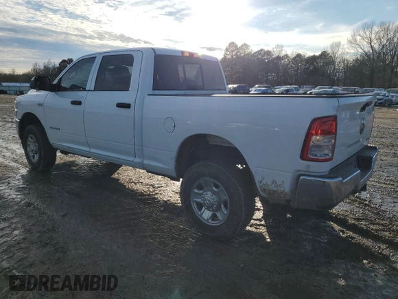 2022 Ram 2500 Tradesman with VIN 3C6UR5CJ5NG391794, listed as a Copart auction lot 88701305 with 100,954 mi miles and Clean Title. Bid and sale history available at carsss.com. Image 2.