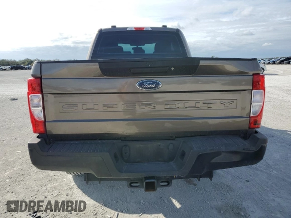 2022 Ford F-250 XL with VIN 1FT8X2BT4NEE14085, listed as a Copart auction lot 89144765 with 95,321 mi miles and Salvage Title. Bid and sale history available at DreamBid. Image 6.