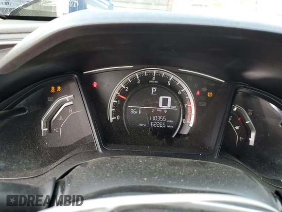 2017 Honda Civic LX z VIN 19XFC2F54HE000862, wystawiony jako Copart lot #57388705 z przebiegiem 110 355 mil mil oraz Szkoda całkowita • Salvage title. Historia ofert i sprzedaży dostępna na DreamBid. Obrazek 9.