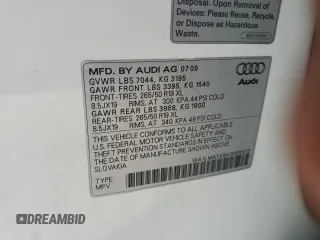 2010 Audi Q7 Premium Plus z VIN WA1LMAFE8AD000973, wystawiony jako Copart lot #46813555 z przebiegiem 166 749 mil mil oraz Czysty tytuł • Clean title. Historia ofert i sprzedaży dostępna na DreamBid. Obrazek 13.