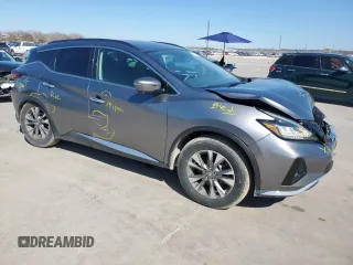 2019 Nissan Murano SL with VIN 5N1AZ2MS1KN112583, listed as a Copart auction lot 44402475 with 57,230 mi miles and Salvage Title. Bid and sale history available at DreamBid. Image 4.