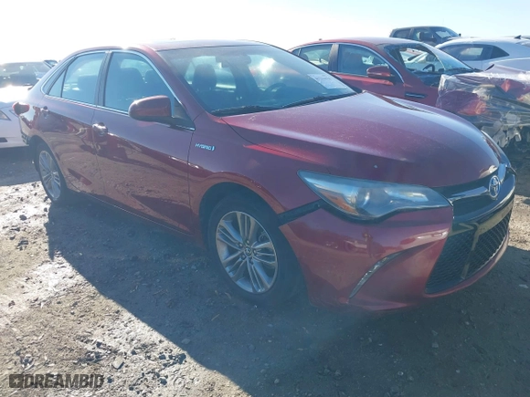 2015 Toyota Camry Hybrid LE with VIN 4T1BD1FK6FU170534, listed as a IAAI auction lot 41211638 with 120,059 mi miles. Bid and sale history available at carsss.com. Image 1.