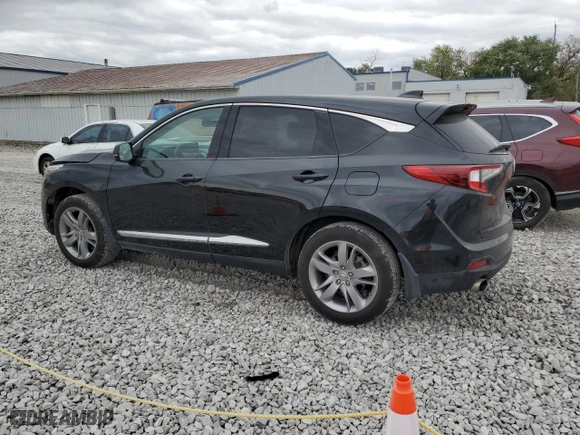 2020 Acura RDX w/Advance Pkg with VIN 5J8TC2H7XLL006572, listed as a Copart auction lot 80480514 with 166,156 mi miles and Salvage Title. Bid and sale history available at carsss.com. Image 2.