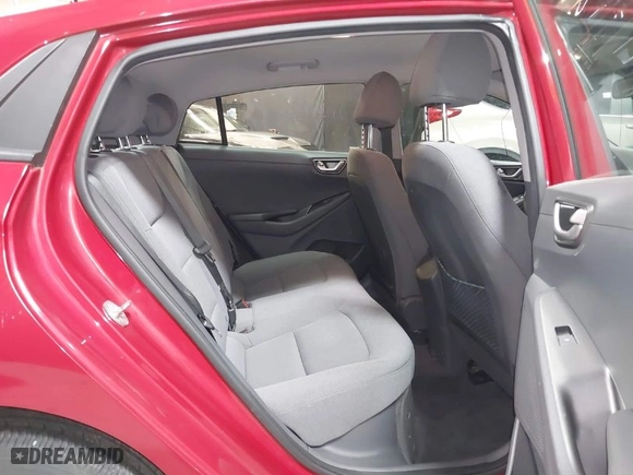 2020 Hyundai Ioniq Hybrid Blue with VIN KMHC65LC4LU227764, listed as a IAAI auction lot 41759807 with 54,598 mi miles. Bid and sale history available at carsss.com. Image 8.