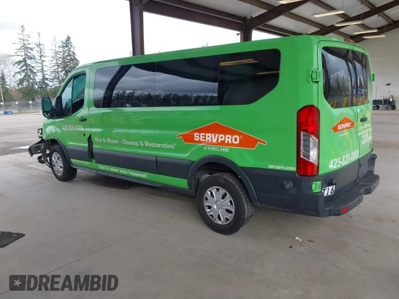 2016 Ford Transit Wagon XL with VIN 1FBZX2ZM5GKA76479, listed as a IAAI auction lot 41942281 with 38,970 mi miles. Bid and sale history available at carsss.com. Image 3.