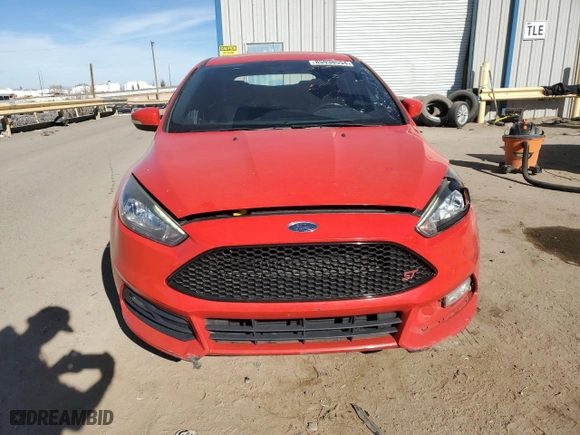2017 Ford Focus ST with VIN 1FADP3L93HL260546, listed as a Copart auction lot 85938554 with 127,290 mi miles and Salvage Title. Bid and sale history available at carsss.com. Image 5.