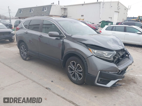 2020 Honda CR-V EX with VIN 5J6RW2H54LL009279, listed as a IAAI auction lot 41750865 with 69,969 mi miles. Bid and sale history available at carsss.com. Image 1.