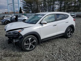 2016 Hyundai Tucson Limited with VIN KM8J3CA23GU175760, listed as a Copart auction lot 50735145 with 102,848 mi miles and Salvage Title. Bid and sale history available at carsss.com. Image 1.