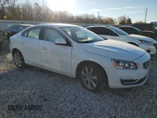 2016 Volvo S60 T5 Premier with VIN YV1612TK6G2395942, listed as a Copart auction lot 80284553 with 60,619 mi miles. Bid and sale history available at carsss.com. Image 4.