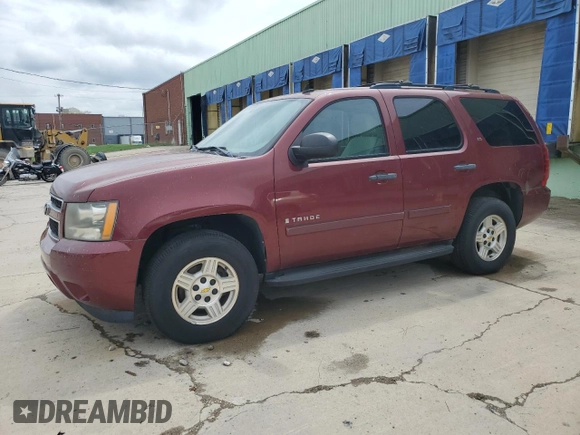 2008 Chevrolet Tahoe 2LT z VIN 1GNFC13068J148704, wystawiony jako Copart lot #54614815 z przebiegiem 229 570 mil mil oraz Czysty tytuł • Clean title. Historia ofert i sprzedaży dostępna na DreamBid. Obrazek 1.