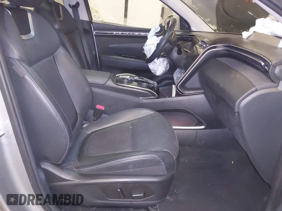 2023 Hyundai Tucson Limited with VIN KM8JECAE0PU213725, listed as a IAAI auction lot 41416606 with 16,674 mi miles and . Bid and sale history available at DreamBid. Image 5.