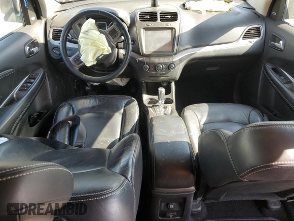 2014 Dodge Journey Crossroad with VIN 3C4PDDGG6ET266453, listed as a Copart auction lot 59574285 with Not provided miles and Salvage title. Bid and sale history available at DreamBid. Image 8.