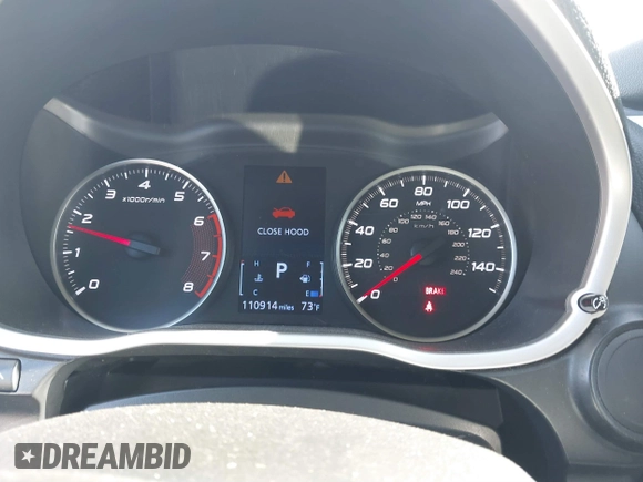 2020 Mitsubishi Eclipse Cross ES with VIN JA4AS3AA3LZ036167, listed as a IAAI auction lot 41073447 with 110,914 mi miles and . Bid and sale history available at DreamBid. Image 7.