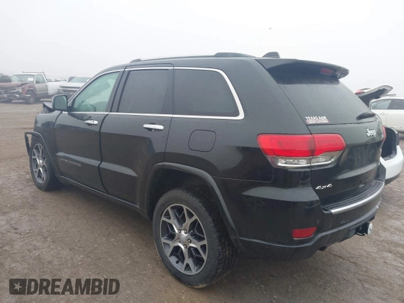 2019 Jeep Grand Cherokee High Altitude z VIN 1C4RJFCT9KC687767, wystawiony jako IAAI lot #41448049 z przebiegiem 62 281 mil mil oraz . Historia ofert i sprzedaży dostępna na DreamBid. Obrazek 3.