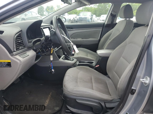 2017 Hyundai Elantra SE with VIN 5NPD84LF3HH027189, listed as a Copart auction lot 53327965 with 121,434 mi miles and Salvage title. Bid and sale history available at DreamBid. Image 7.