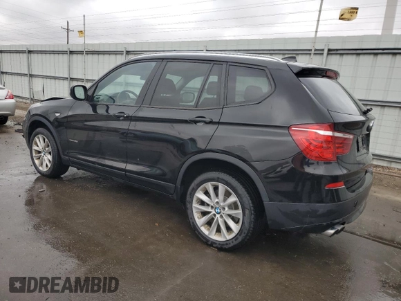 2013 BMW X3 xDrive28i with VIN 5UXWX9C50D0A14411, listed as a Copart auction lot 48169035 with 102,176 mi miles and Salvage Title. Bid and sale history available at carsss.com. Image 2.