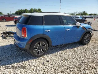 2011 MINI Countryman S with VIN WMWZC5C54BWL53955, listed as a Copart auction lot 52187405 with 124,470 mi miles and Salvage Title. Bid and sale history available at DreamBid. Image 3.