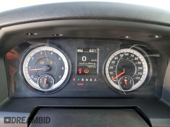 2023 Ram 1500 Tradesman с VIN 1C6RR6FG5PS593994, выставлен на аукционе Copart как лот 71773624 с пробегом 7 957 миль миль и Списание • Salvage title. История ставок и продаж доступна на DreamBid. Изображение 9.