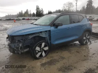2023 Volvo XC40 Ultimate с VIN YV4ED3UM8P2976628, выставлен на аукционе Copart как лот 52046125 с пробегом 32 698 миль миль и Списание • Salvage title. История ставок и продаж доступна на DreamBid. Изображение 1.