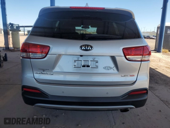 2016 Kia Sorento EX with VIN 5XYPH4A10GG047572, listed as a Copart auction lot 62386285 with 26,705 mi miles and Salvage title. Bid and sale history available at DreamBid. Image 6.