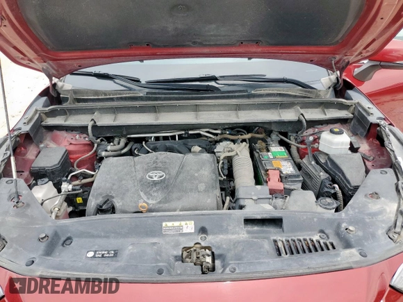 2020 Toyota Highlander LE with VIN 5TDBZRBH5LS515485, listed as a Copart auction lot 62426155 with 100,089 mi miles and Salvage title. Bid and sale history available at DreamBid. Image 12.