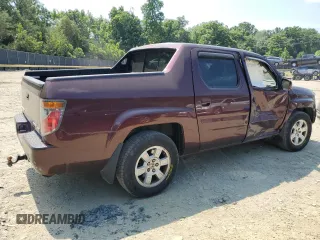 2008 Honda Ridgeline RTL with VIN 2HJYK16548H529430, listed as a Copart auction lot 58760664 with 170,682 mi miles and Salvage Title. Bid and sale history available at carsss.com. Image 3.