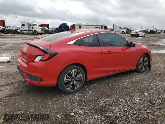 2016 Honda Civic EX-T with VIN 2HGFC3B34GH358526, listed as a Copart auction lot 55701425 with 209,139 mi miles and Salvage title. Bid and sale history available at DreamBid. Image 3.