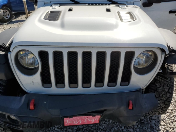 2022 Jeep Wrangler Unlimited Rubicon z VIN 1C4HJXFN2NW212592, wystawiony jako Copart lot #53071895 z przebiegiem 49 986 mil mil oraz Szkoda całkowita • Salvage title. Historia ofert i sprzedaży dostępna na DreamBid. Obrazek 12.