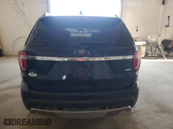 2016 Ford Explorer XLT with VIN 1FM5K8DHXGGB60687, listed as a Copart auction lot 46082305 with 124,721 mi miles and Salvage Title. Bid and sale history available at carsss.com. Image 6.