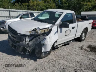 2018 Ford F-150 XL with VIN 1FTMF1EB7JKD31003, listed as a Copart auction lot 69583394 with 45,856 mi miles and Salvage Title. Bid and sale history available at carsss.com. Image 1.