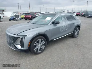 2024 Cadillac LYRIQ Luxury with VIN 1GYKPRRK6RZ104038, listed as a IAAI auction lot 41521504 with NaN miles. Bid and sale history available at carsss.com. Image 25.