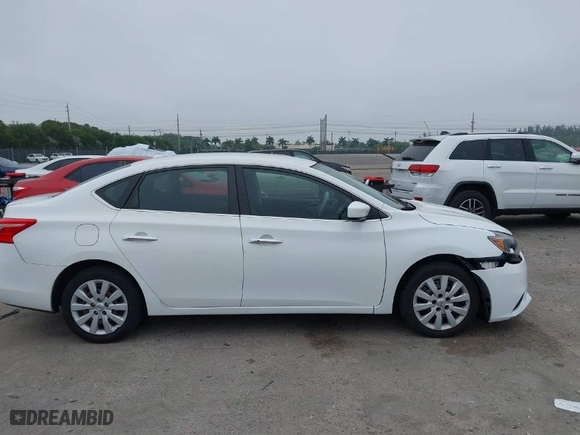 2017 Nissan Sentra SV with VIN 3N1AB7AP8HL674966, listed as a IAAI auction lot 41883884 with 96,597 mi miles. Bid and sale history available at carsss.com. Image 14.
