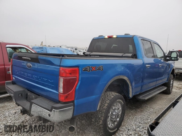 2021 Ford F-350 XL with VIN 1FT8W3BN7MEC21230, listed as a Copart auction lot 86621664 with 11,359 mi miles and Salvage Title. Bid and sale history available at DreamBid. Image 3.